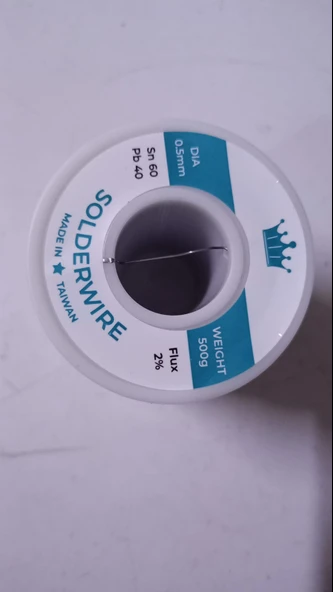 SOLDERWIRE 0.50MM 500GR LEHİM TELİ ürün görseli 1