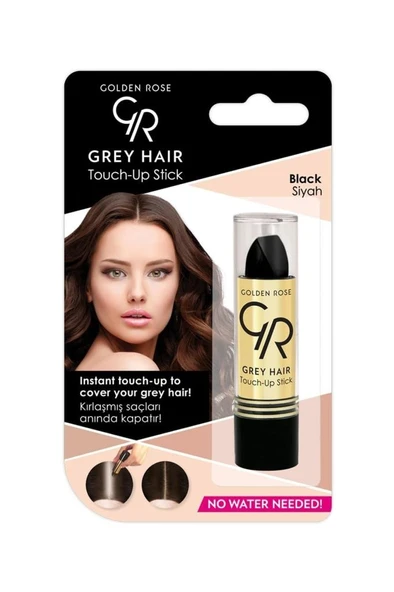 Golden Rose Grey Hair No:01 Black- Saç Beyazlarını Kapatan Stick ürün görseli 1
