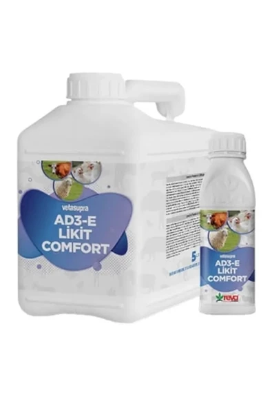 Hs Tarım Vetasupra Ad3-e Likit Comfort Hayvanlar Için Yem Katkı 5 Litre ürün görseli 1