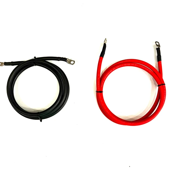 2 Adet 25 Mm2 Akü Paralel Bağlantı Kablosu 150 Cm Pabuçlu ürün görseli 1