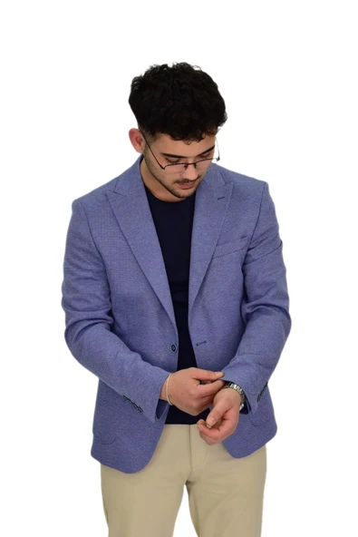 Erkek Tek Spor Ceket BGL-ST04463 - Resim 4