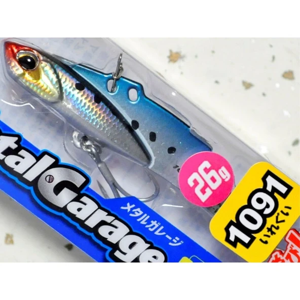 Duo Metal Garage Plate Vib Limited 7.2cm 26gr Vibrasyon Yem  FU-39 Stray Sardines ürün görseli 1