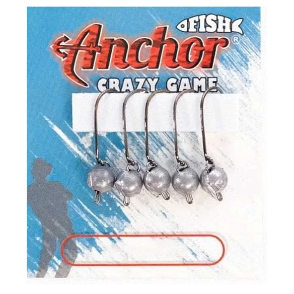 Çapa Anchor Crazy Game Mafsallı LRF Jig Head  1 gr - 6 no - 5 Adet ürün görseli 1