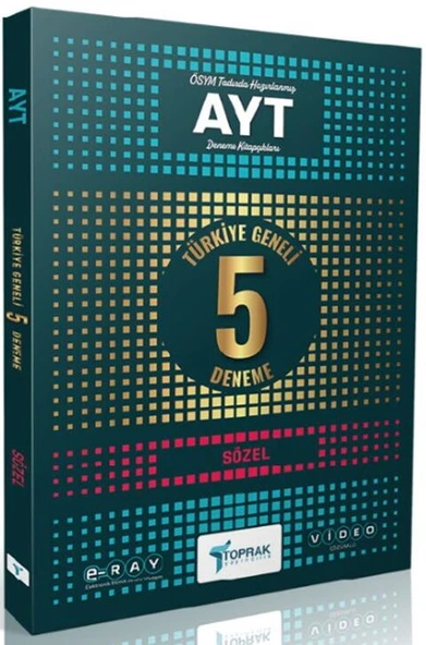 Toprak Yayıncılık AYT Sözel 5 li Paket Deneme ürün görseli 1