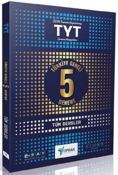 Toprak Yayıncılık TYT Tüm Dersler 5 li Paket Deneme ürün görseli 1