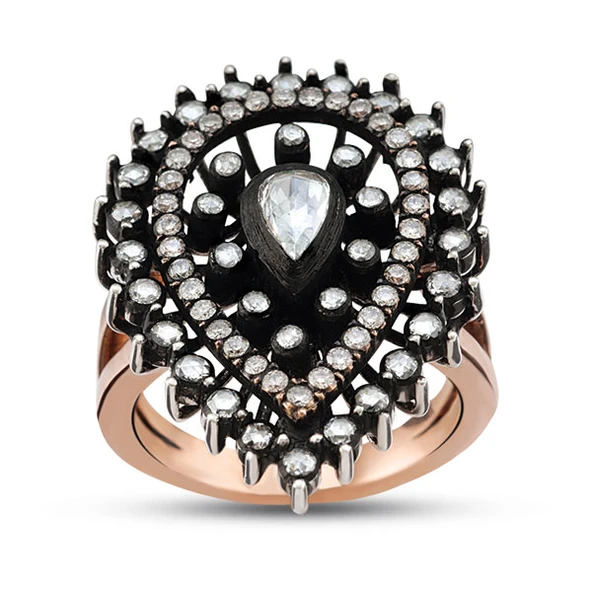 Harem Altın 1.10 Ct Elmas Yüzük EY11 ürün görseli 1