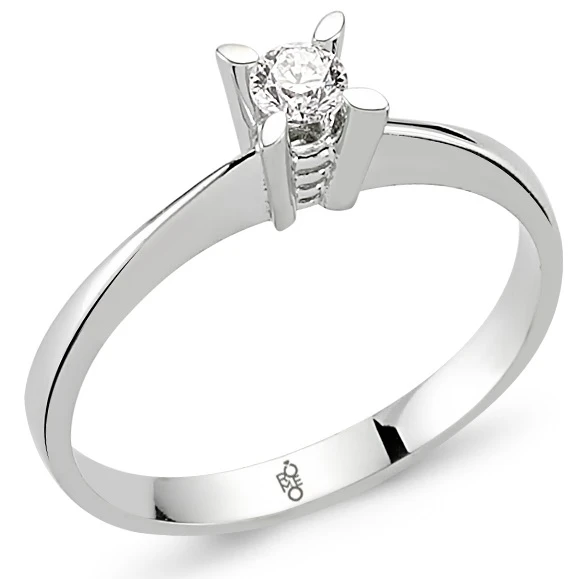 0.40 Ct Tektaş Pırlanta Yüzük RM101 ürün görseli 1