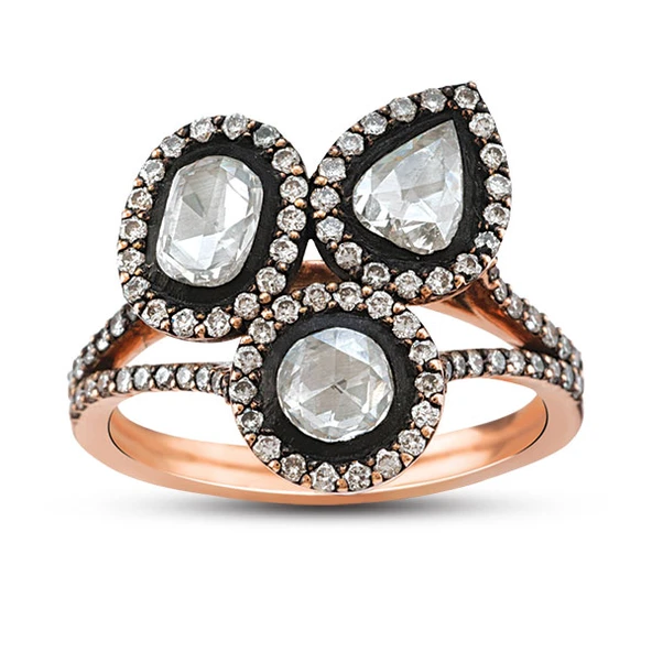 Harem Altın 1.15 Ct Elmas Yüzük EY13 ürün görseli 1