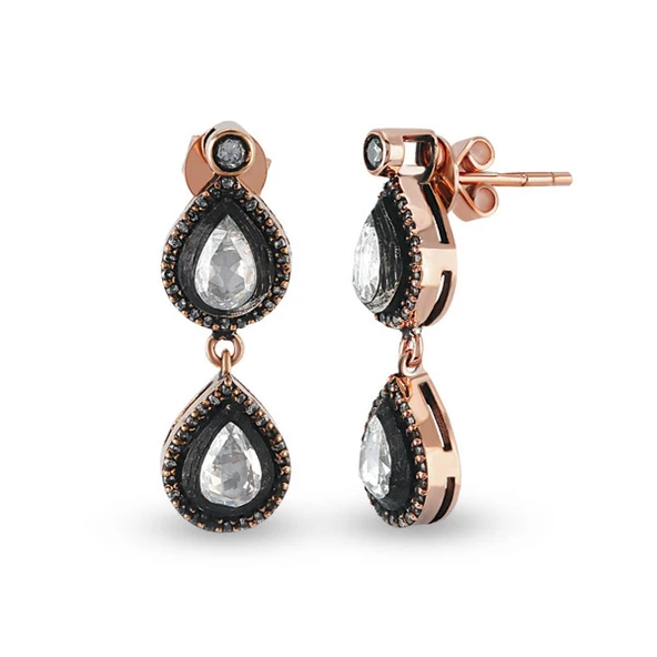 Harem Altın 1.37 Ct Elmas Küpe EK17 ürün görseli 1