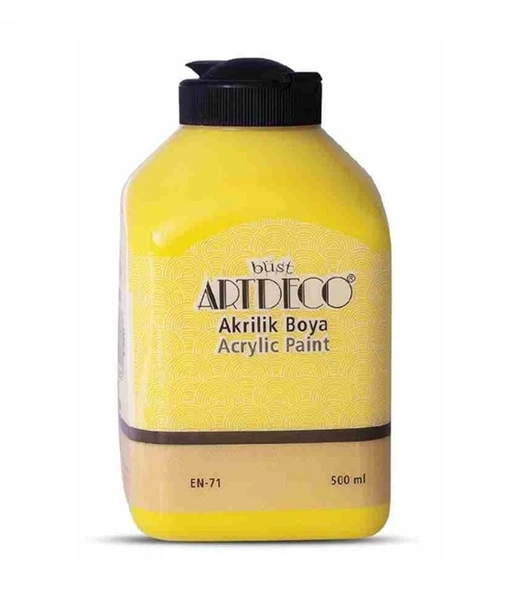 Artdeco Akrilik Boya 500Ml Sarı - 2 adet ürün görseli 1