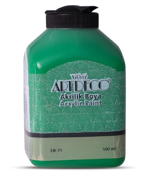Artdeco Akrilik Boya 500 Ml Yeşil - 2 adet ürün görseli 1