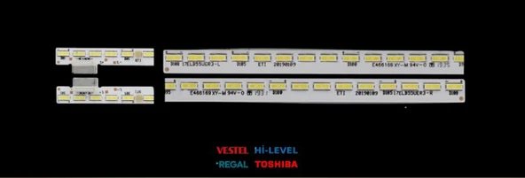 VESTEL 4K SM.55UD9360, VESTEL 55UD9650, 55UD9300, 55UD9460, 55UD9650, TOSHIBA 55U7763DAT, TOSHIBA 55U7863DB, LED BAR ürün görseli 1
