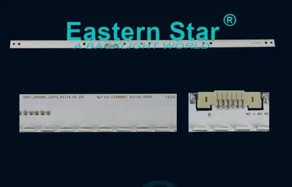 SAMSUNG, V6EY_550_SM0_LED72_R4, CY-KK055BGAV1R, BN96-39508A, BN96-39509A, UE55K6000, UE55K6500, UE55M6000, TV LED BAR ürün görseli 1