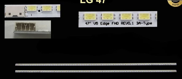 LG  47LE5300,47LE4300,47LE5500 47LX6500 47LE5400 47E70RG LE47A300N 47LE5900 LED47T29GT,47LE5300,47LE5500 LED BAR ürün görseli 1
