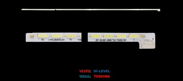 VESTEL 48FA7500, 48HL690, 48FA8500, 48PF8175, 48FA7550, 48FA8200, 48PF8575, 48FB7500 48SNB6240, LED48FSWB, 48SNB8500, 48L1443D6 LED BAR ürün görseli 1