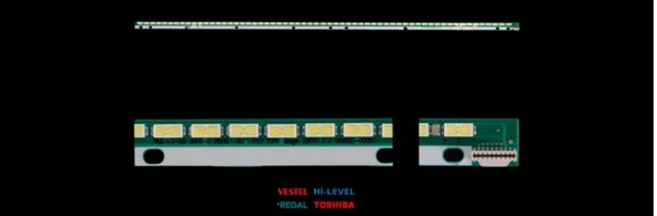 PHİLİPS 42PFL5008K/12, 42PFL5038K/12, 42PFL5028K/12 LED BAR ürün görseli 1