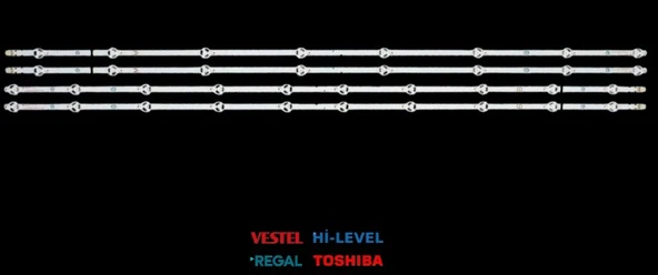 43UD8460, 43UD8400,43UD8470, 43V6863, 43SBU700, 43R7540, 43FD7460, 43SBF720, 43HL670, 43F9401, 43HT2600, 43FD5460,  43UD8471, 43R6550, 43SBU720, 43U9401, 43UD8370, 43UD8360, 43UB5051 LED BAR ürün görseli 1