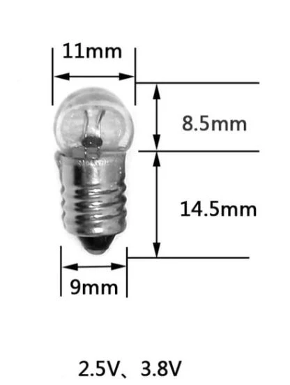 FENER AMPÜL 1.5 VOLT VİDALI (5 ADET ) ürün görseli 1