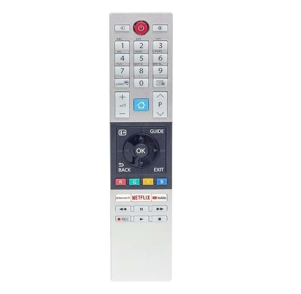 Toshiba 43l2163dt ,  CT-8543, CT-8533, 24D2863DB, 24D3863DB, 24L2863DB, 24W2863DB, 24W3863DB, 49L2863 Tv Kumandası ürün görseli 1