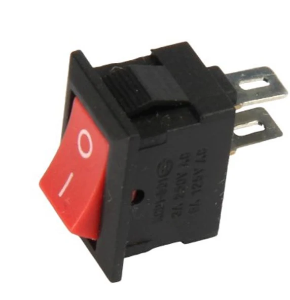 IC-120A IŞIKSIZ KIRMIZI ANAHTAR 2P ürün görseli 1