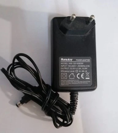 Hunkey 12V 1.5A. 18 OW ADAPTÖR 2.5mm Standart Uç ürün görseli 1