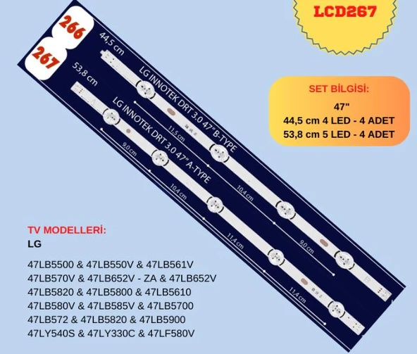 47LB652V TV LED BAR, LG INNOTEK DRT 3.0 47'', LG,  LED BAR ürün görseli 1