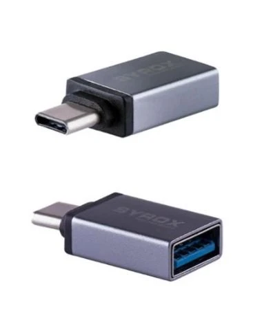 Syrox Type-C USB 3.0 OTG Flash Dönüştürücü Adaptör , Yüksek Hızlı Veri Aktarımı ürün görseli 1