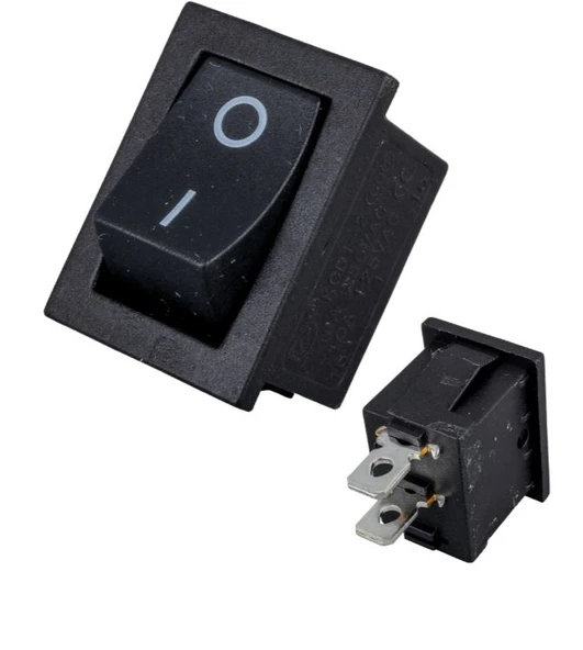 POWERMASTER IC-124 MİNİ IŞIKSIZ YAYLI ANAHTAR OFF-ON 2P ürün görseli 1