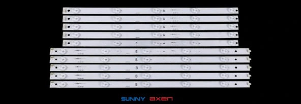 SUNNY SN049DLDJ820-STCF, SN049LD6690, LB49006, SVJ490A17_Rev02_5LED-L_141212, LB-C490F14-E2-L-G1-SE1, 49D2000, SVJ490A17_Rev02_5LED-R_141212 LB-C490F14-E4-LG1-SE2 49D2000, TV LED BAR ürün görseli 1