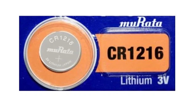 Murata Cr1216 Lityum 3v Pil, 1 Adet ürün görseli 1