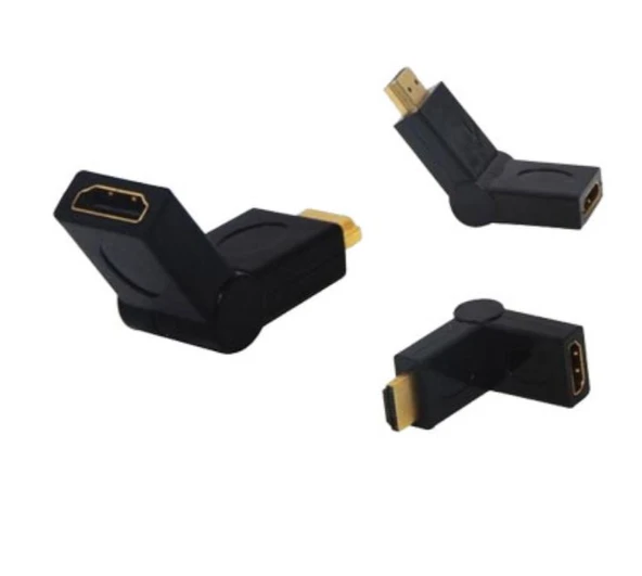 HDMI Erkek, Dişi Ara Oynar Başlı Aparat, HDMI Uzatma, Bağlantı Çözümü ürün görseli 1