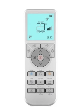 Beko,Arçelik Xhy-W6009-1  Klima Kumandası Beyaz ürün görseli 1