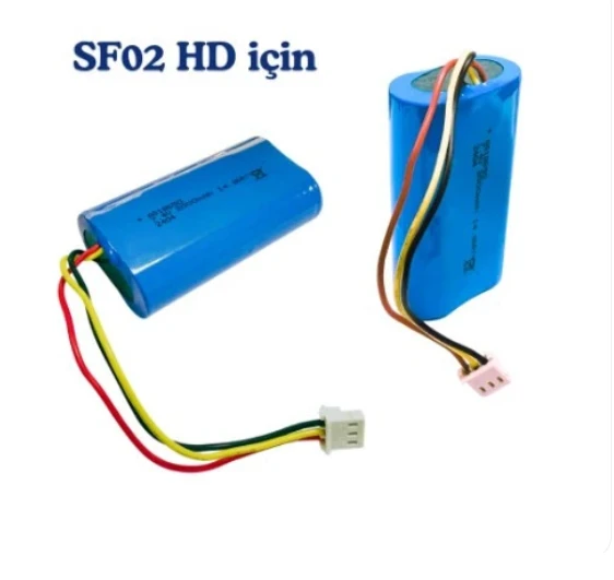 SF02HD, SATFİNDER 2 PLUS, 2 HD PLUS AS18650 7.4 VOLT, 2000 Mah pil.batarya ürün görseli 1