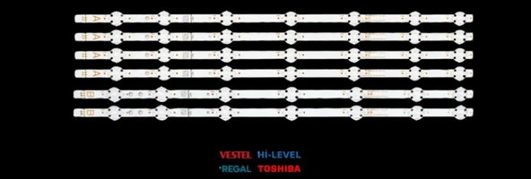 VESTEL 50UD6300, 50UB8300, 50UD8400, 50UD8100, 50UD8110 REGAL 50R7520U, 50R5020U, 50R7520UA, HI-LEVEL 50UHL500 LED BAR ürün görseli 1