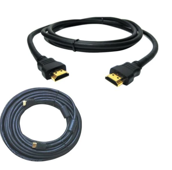 3 Metre HDMI Kablo, Full HD, 4K Görüntü, Ses Aktarımı, Yüksek Performanslı Bağlantı ürün görseli 1