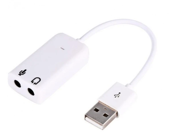Hadron HDX5263 Ses Kartı Usb 7.1 Beyaz ürün görseli 1