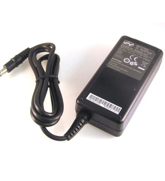 12 Volt 3.33 Amper 5.5 3.0 Uç Plastik Kasa Adaptör AD8260-2LF, İĞNE UÇLU  NETZTEIL ürün görseli 1