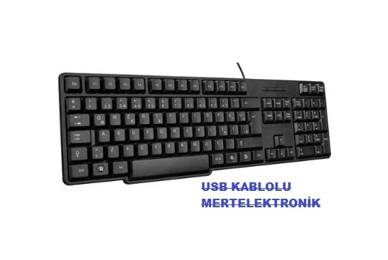 Everest Kb-517u Siyah Usb Q Standart Klavye ürün görseli 1