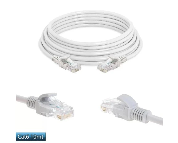 Alternans Cat6 U-Utp Ethernet 23 Awg İnternet Kablosu Cca 10m ürün görseli 1