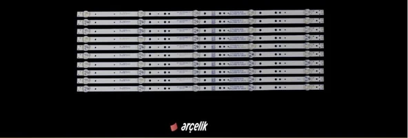 GRUNDIG 58 GCU 8900B, BARCELONA 58 GCU 8905B, ARÇELİK A58L 8870 5B, B58L 8870 5S LED BAR ürün görseli 1