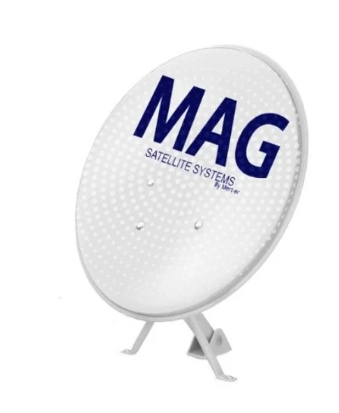 MAG 90 CM Uydu Anten Kalın Saç Vz-Y 0,60 Mm, DELİKLİ OFSET BEYAZ ÇANAK ANTEN ürün görseli 1