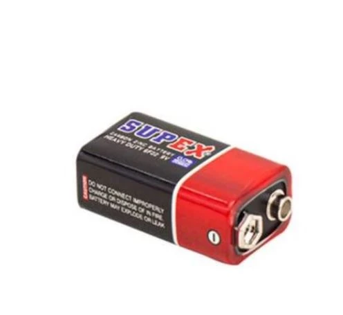 9 V PİL SUPEX 6F22 ürün görseli 1