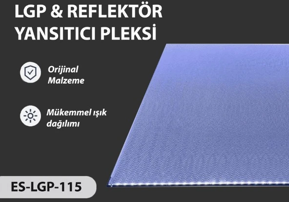 Ue49nu7100, Ue49nu7300, Ue49ru7100, Ue49ru7300, Ue49nu7500 Pleksi, Mika, Reflektör ürün görseli 1