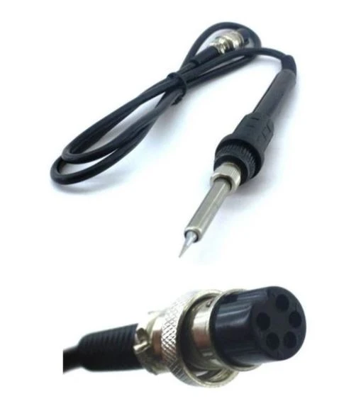 WELLHİSE H907 WL858, 968, CLASS 936, 952, 952c, 852, 768, 768D, 968, 968D, 868D, 863 Ve 909D Model Havya İstasyonları İçin Yedek Kalem Havya. 5 Pin Dişi Fişli ürün görseli 1