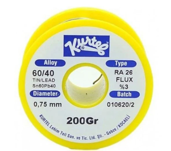 Kurtel Lehim Teli 200 Gr 075 Mm Kendinden Pastali ürün görseli 1
