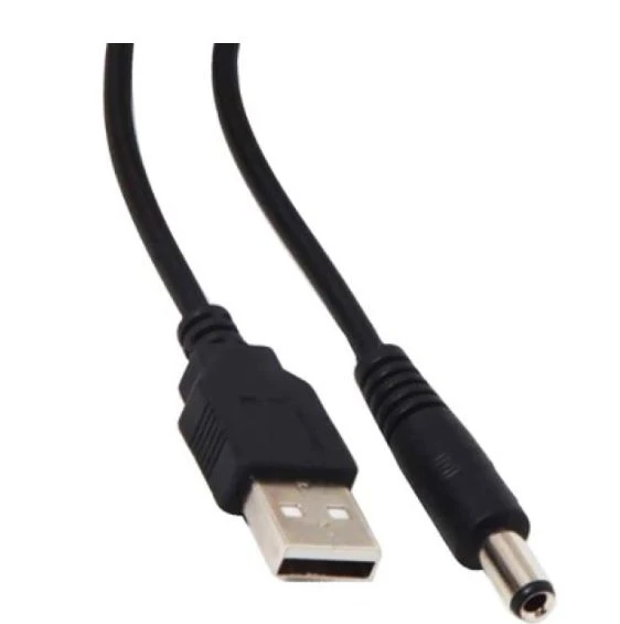 Usb Erkek to 5.5/2.5 Uç DC 80 Cm Çevirici Kablo ürün görseli 1