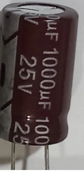 1000uf 25v, 1000mf 25v Kondansatör ürün görseli 1