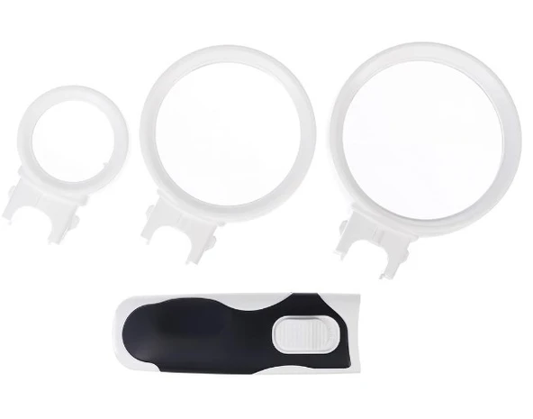 PM-21477 2 Led'li 3-10-16x Ayarlanabilir Büyüteç ürün görseli 1