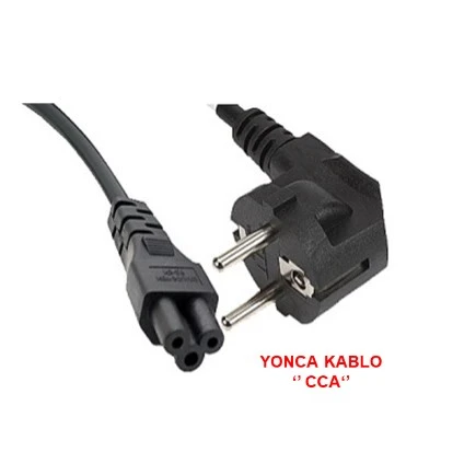 Yonca Guç Power Kablo 1.5 Metre 3x0,50 mm Notebook Bilgisayar ve LG TV Uyumu ürün görseli 1