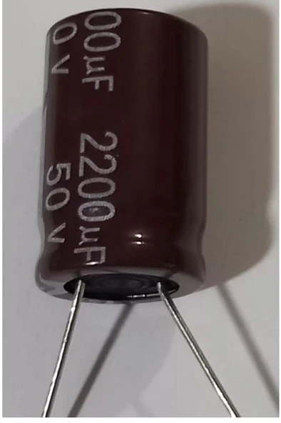 220uf 50v, 220mf 50v Kondansatör ürün görseli 1